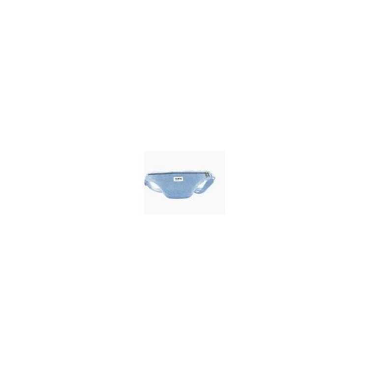 SASHA DENIM BLUE BELT BAG