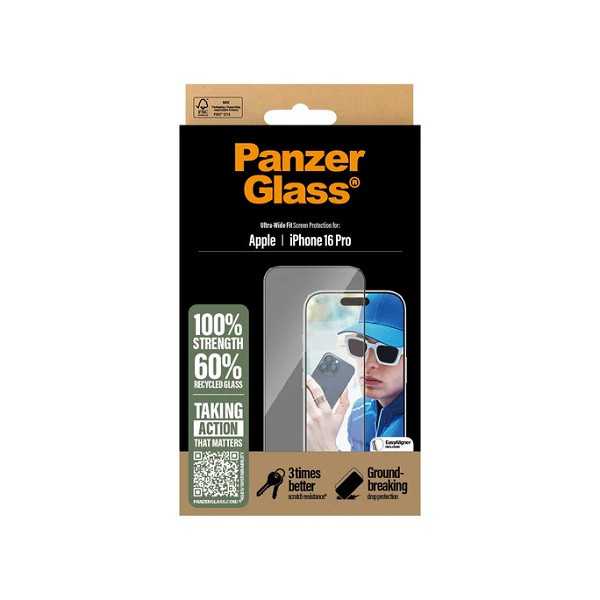 TEMPERED GLASS FOR IPHONE 16 PRO ULTRA WIDE UWF