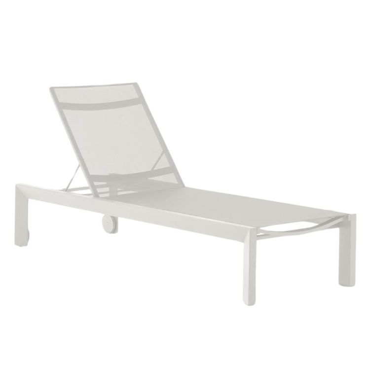 CHAISE LONGUE CANUTELLS ALUMINIUM - 1 COLIS