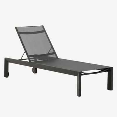 CHAISE LONGUE CANUTELLS ALUMINIUM - 1 COLIS