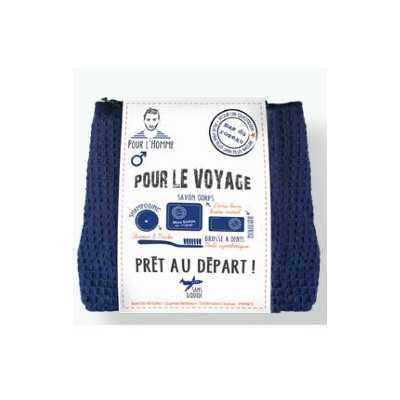 TROUSSE POUR LE VOYAGE  BLEU