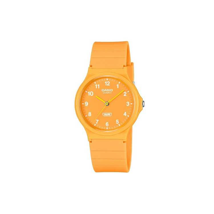 UNISEX TIMELESS STANDARD ORANGE RESIN WATCH