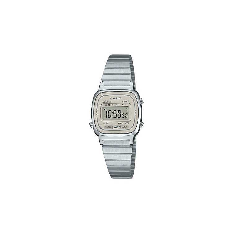 MONTRE FEMME DIGITALE MINI VINTAGE LA670WEA ACIER