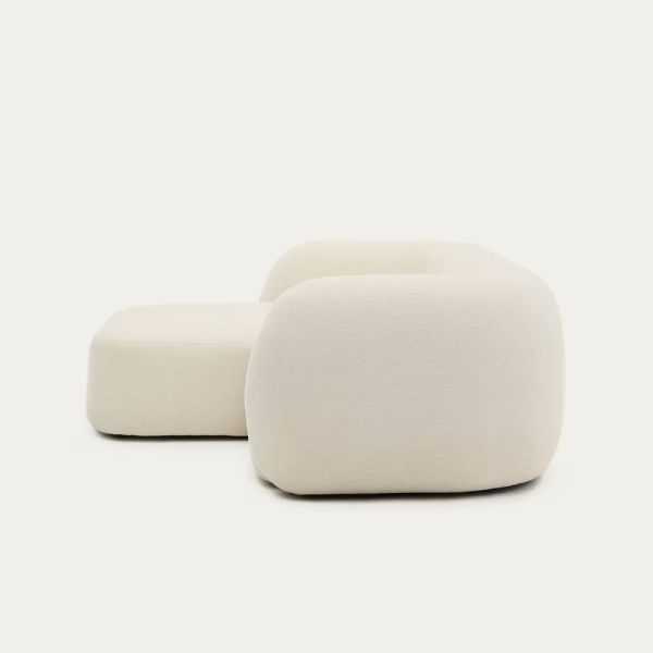 MARTINA 3-SLIDE LEFT CORNER SOFA 287 CM CHENILLE ECRU