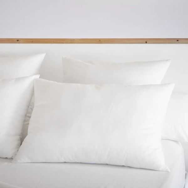 OREILLER ANTI-ACARIENS SIRIUS 50 X 70 CM COTON BLANC