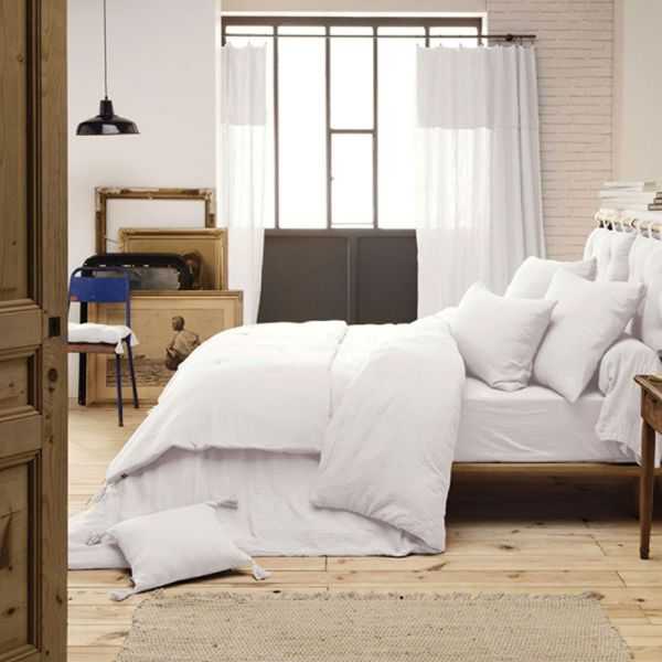 TAIE D'OREILLER 50 X 70 CM GAÏA GAZE DE COTON UNIE