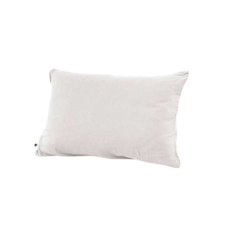TAIE D'OREILLER 50 X 70 CM GAÏA GAZE DE COTON UNIE