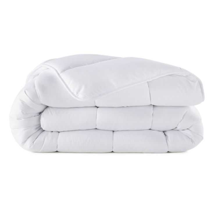 COUETTE ANTI-ACARIENS CELESTE 260 X 240 COTON BLANC