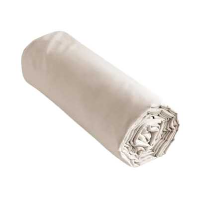DRAP HOUSSE 160 X 200 CM AMBRE GAZE DE COTON 2
