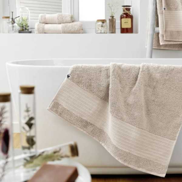 SHOWER TOWEL 70 X 130 GARANCE