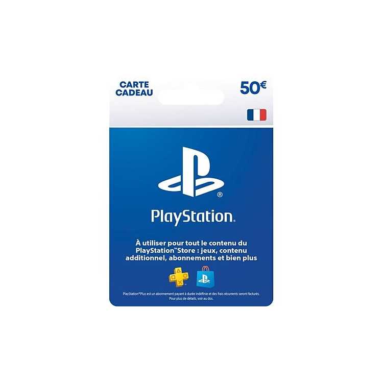 PLAYSTATION DUAL PS5 LIVECARDS GIFT CARD 50E