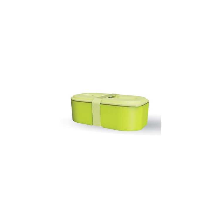 I-TOTAL LUNCH BOX WITH GREEN ELASTIC