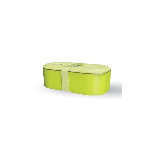 I-TOTAL LUNCH BOX WITH GREEN ELASTIC