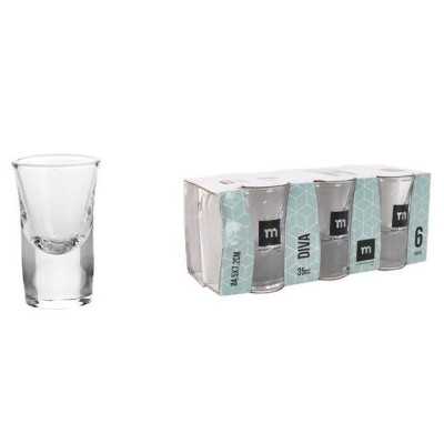 LOT DE 6 VERRES A LIQUEUR...