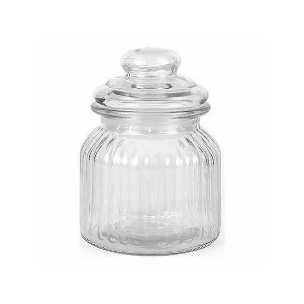 BOCAL EN VERRE 11 X 19 CM