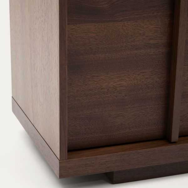 BUFFET ONIX 200 X 80 CM BOIS DE NOYER