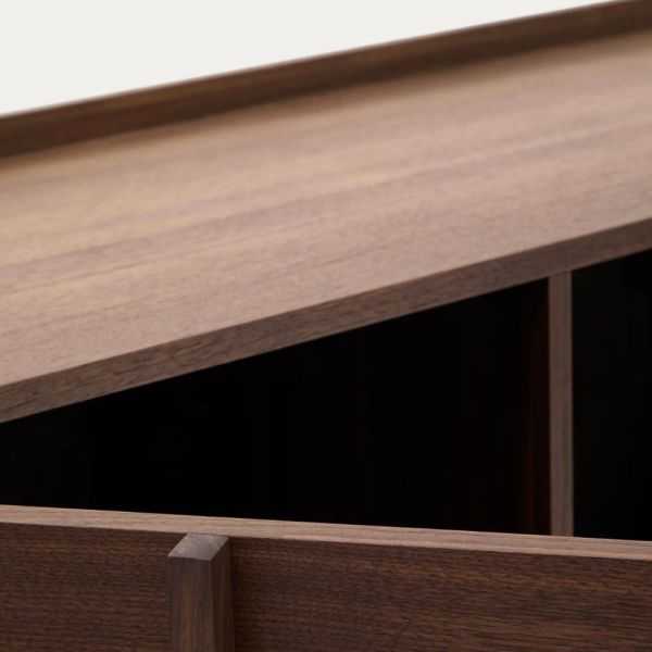 BUFFET ONIX 200 X 80 CM BOIS DE NOYER