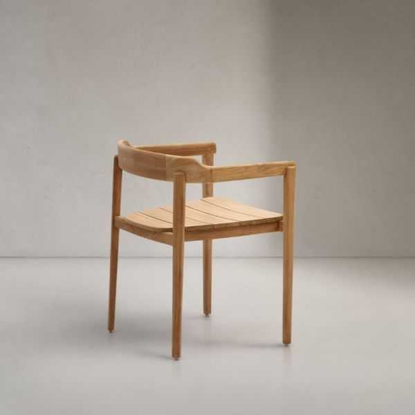 CHAISE EMPILABLE ICARO BOIS TECK