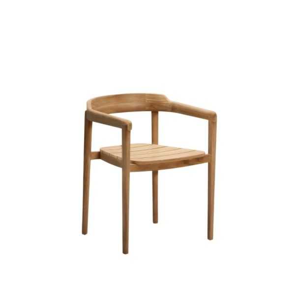 CHAISE EMPILABLE ICARO BOIS TECK