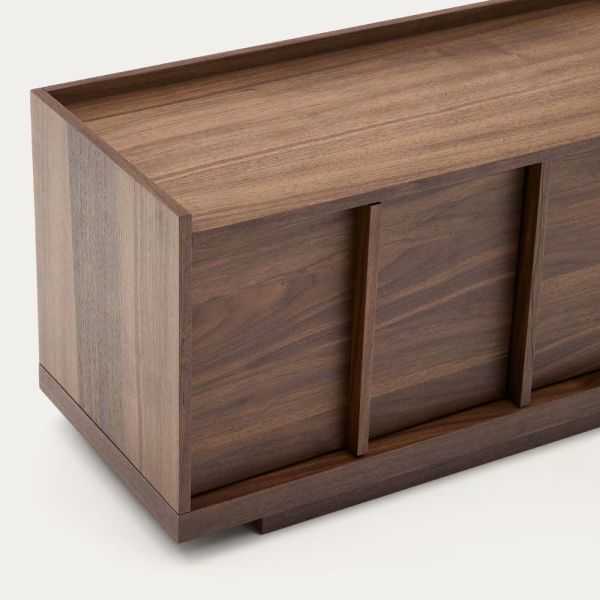 MEUBLE TV ONIX 200 X 45 CM FINITION NOYER - 1 COLIS