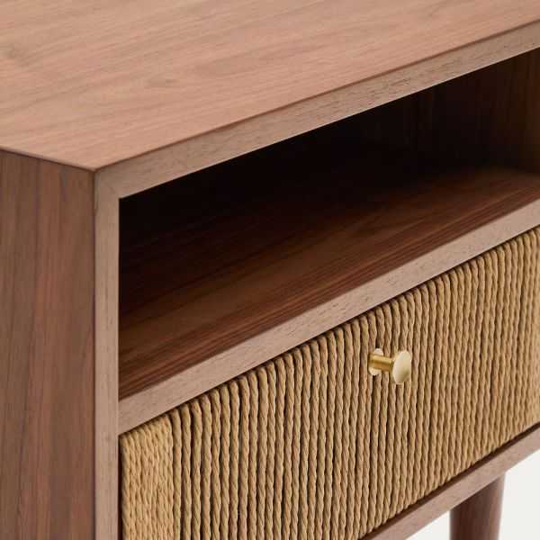 TABLE DE CHEVET ELAN 51 X 45 CMNOYER ET CORDE 