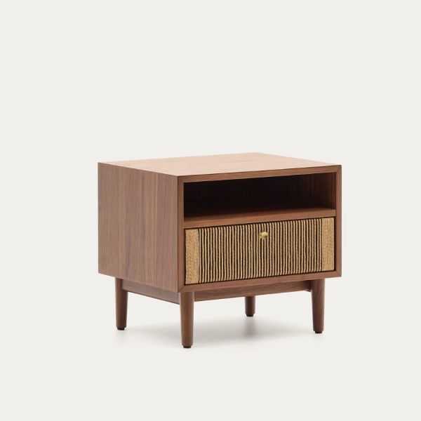 TABLE DE CHEVET ELAN 51 X 45 CMNOYER ET CORDE 