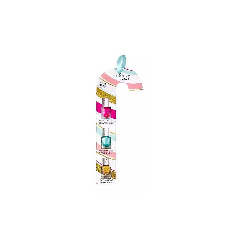 CANDY CANE GIFT SET 3 CHILDREN'S NAIL POLISHES...