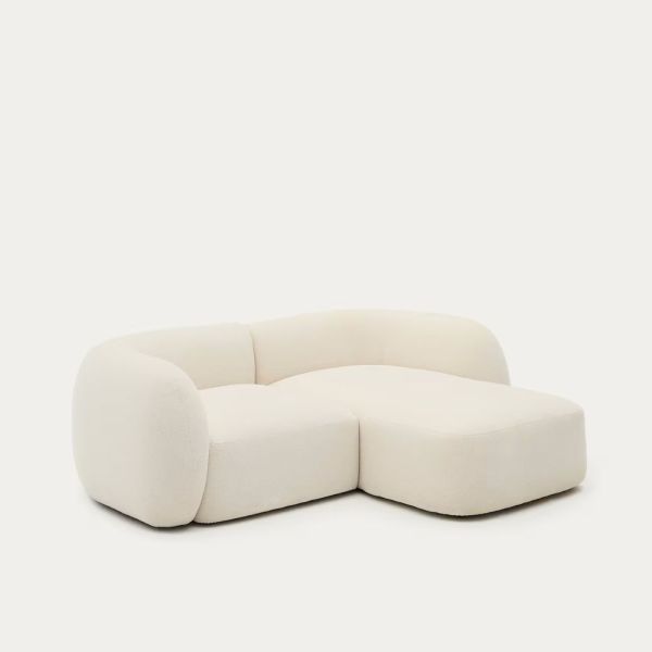 CANAPE 2PL MARTINAANGLE DROIT 230 CM ECRU - 2 COLIS