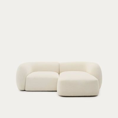 CANAPE 2PL MARTINAANGLE DROIT 230 CM ECRU - 2 COLIS