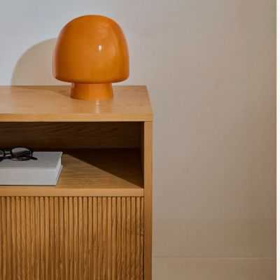 TABLE DE CHEVET HELVINE 60 X 52 CM A TIROIR - 1 COLIS 2