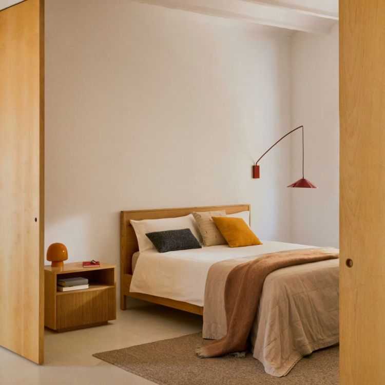 TABLE DE CHEVET HELVINE 60 X 52 CM A TIROIR - 1 COLIS