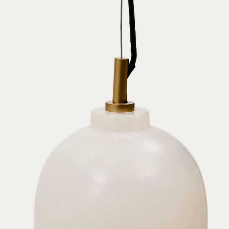 PLAFONNIER SHENLI 15CM EN ALBATRE