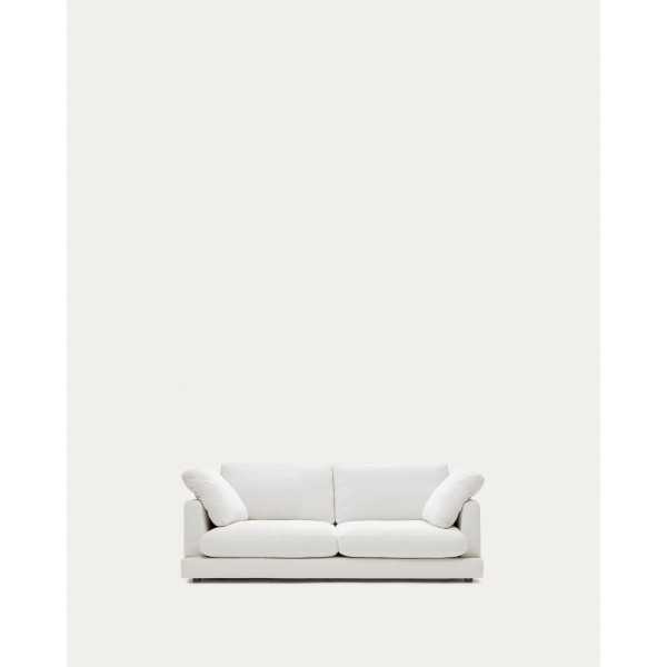 GALA 3-SEAT WHITE SOFA 210 CM