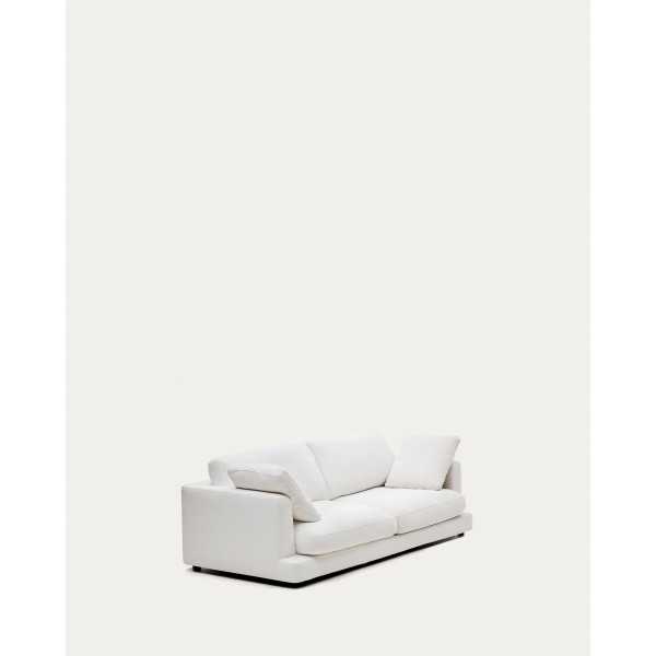 GALA 3-SEAT WHITE SOFA 210 CM
