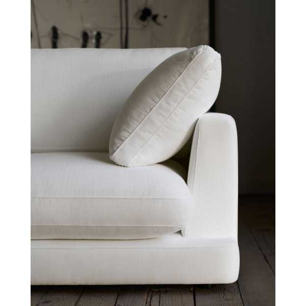 GALA 3-SEAT WHITE SOFA 210 CM