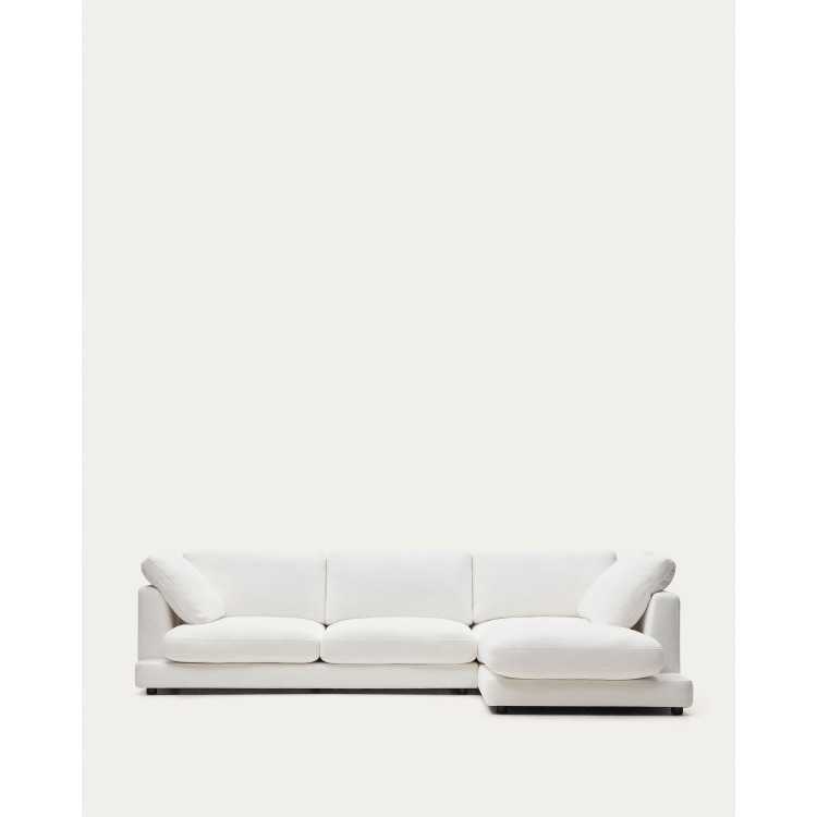 GALA 4-SEATER SOFA WITH RIGHT-HAND MERIDIENNE...
