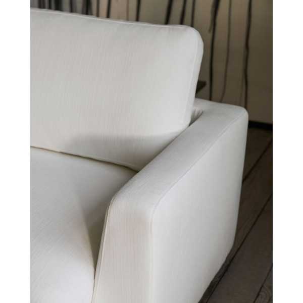 GALA 4-SEATER SOFA WITH RIGHT-HAND MERIDIENNE WHITE 300 CM