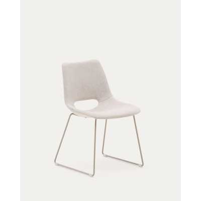 CHAISE ZAHARA BEIGE PIED...