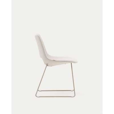 CHAISE ZAHARA BEIGE PIED... 2