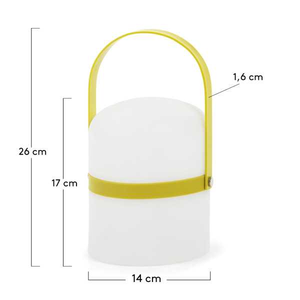 LAMPE DE TABLE LED MINI RIDLEY GRIS