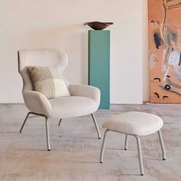 FAUTEUIL BELINA EN CHENILLE