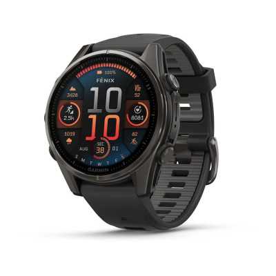 MONTRE CONNECTEE FENIX 8 AMOLED 43MM CARBONE G/N