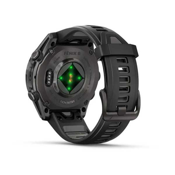 MONTRE CONNECTEE FENIX 8 AMOLED 43MM CARBONE G/N