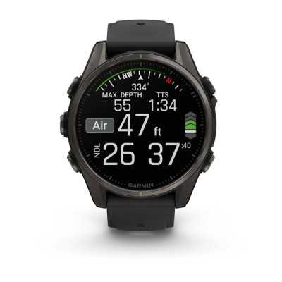 MONTRE CONNECTEE FENIX 8 AMOLED 43MM CARBONE G/N 2