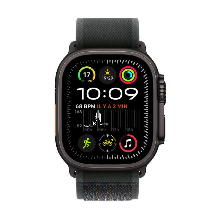 APPLE WATCH ULTRA 2 GPS + CELLULAR, 49MM TIT CASE BLACK TRAIL LOOP S/