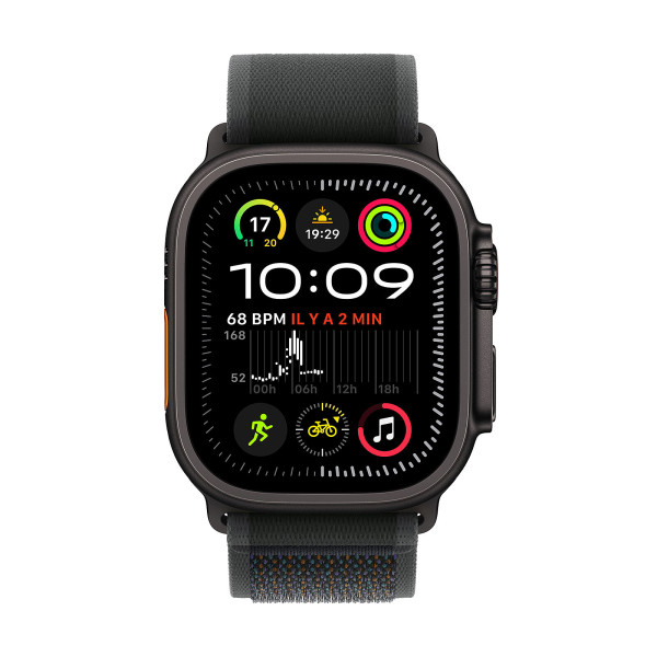 APPLE WATCH ULTRA 2 GPS + CELLULAR, 49MM TIT CASE BLACK TRAIL LOOP S/