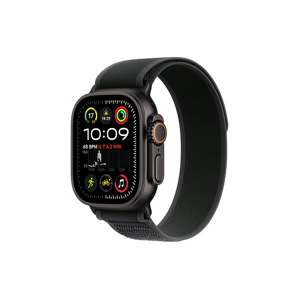 APPLE WATCH ULTRA 2 GPS + CELLULAR, 49MM TIT CASE BLACK TRAIL LOOP S/