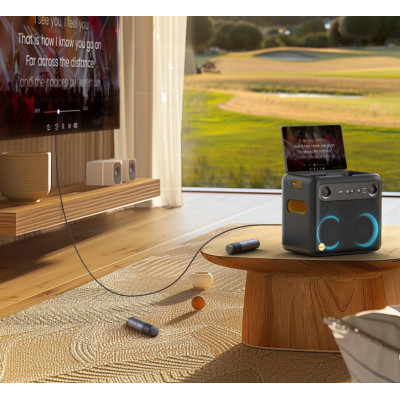 SYTEME KARAOKE COMPLET AVEC TABLETTE ET HAUT-PARLEUR 2