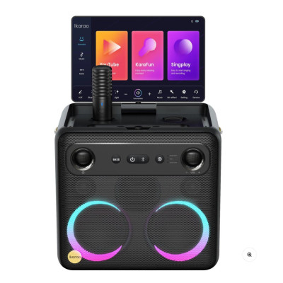 SYTEME KARAOKE COMPLET AVEC TABLETTE ET HAUT-PARLEUR