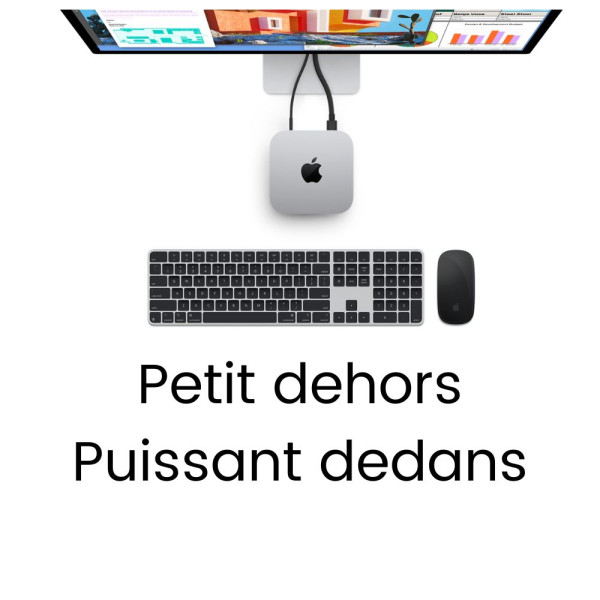 MAC MINI 16 GO 512 GO SSD M4 ARGENT